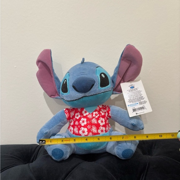 Disney Stitch Plush with Red Hawaiian Shirt - Picture 6 of 7